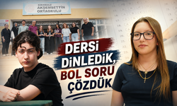 Kırıkkale'nin LGS birincilerinden başarı sırları: "Dersleri dinledim, bol soru çözdüm"