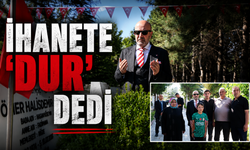 Aksakallı'dan Halisdemir'in kabrinde tarihi vurgu: "İhanet sürüsüne 'dur' dedi"