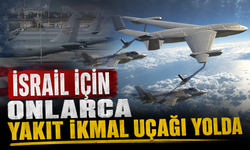 ABD'nin İsrail'e sevkiyatı genişliyor: Onlarca yakıt ikmal uçağı yolda