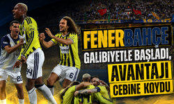 Fenerbahçe galibiyetle başladı, avantajı cebine koydu!