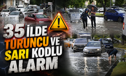 AFAD'dan kritik uyarı: 35 ilde turuncu ve sarı kodlu olumsuz hava alarmı
