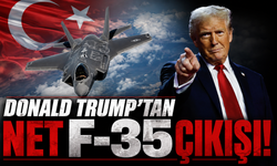 Donald Trump'tan net F-35 çıkışı!