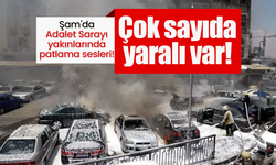 Şam'da Adalet Sarayı yakınlarında patlama sesleri! Çok sayıda yaralı var!
