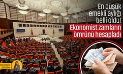 En düşük emekli aylığı belli oldu! Ekonomist zamların ömrünü hesapladı
