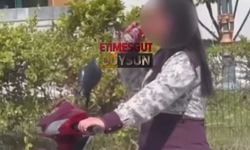 Ankara'da pes dedirten görüntü! Motosiklet sürerken alkol içti, kasksız trafiği tehlikeye attı