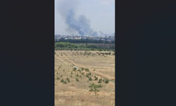 Ankara'nın büyük ilçesinde korkutan ot yangını! Ekipler seferber oldu