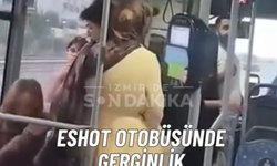 İzmir’de belediye otobüsünde gerginlik! Şoföre saldırı kamerada