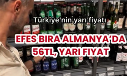 Almanya’daki Efes Pilsen fiyatını görünce şaşkına döndü: “Biz yine iki katına içiyoruz”