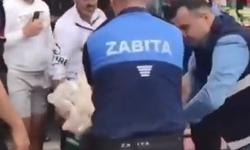 Mudanya'da halk plajı gerilimi! İşletmeci, şezlongları toplayan zabıtaya tepki gösterdi