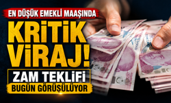 En düşük emekli maaşında kritik viraj! Zam teklifi bugün görüşülüyor