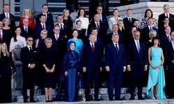 Emine Erdoğan, NATO liderlerinin eşlerini Çankaya Köşkü'nde ağırladı