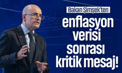 Bakan Şimşek'ten enflasyon sonrası kritik mesaj!