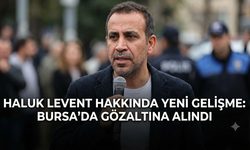 Haluk Levent hakkında yeni gelişme: Bursa’da gözaltına alındı