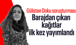 Barajdan çıkan kağıtlar ilk kez yayımlandı! Gülistan Doku soruşturmasında yeni perde