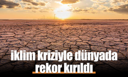 İklim kriziyle dünyada rekor kırıldı