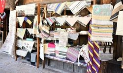 Ankara'da hemşin çorabı sergileniyor