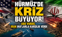 Hürmüz'de kriz büyüyor! ABD vurdu, İran İHA'larla karşılık verdi