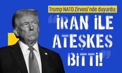 Trump NATO Zirvesi'nde duyurdu: "İran ile ateşkes bitti!"