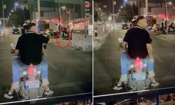 İstanbul'da skandal! Motosikletli, silahını etraftakilere doğrulttu