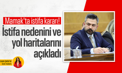 Mamak'ta istifa kararı! Şahin, istifa nedenini ve yol haritalarını açıkladı