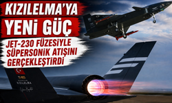 Kızılelma'ya yeni güç: Jet-230 füzesiyle süpersonik atışını gerçekleştirdi
