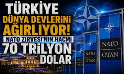Türkiye dünya devlerini ağırlıyor! NATO Zirvesi'nin hacmi 70 trilyon dolar