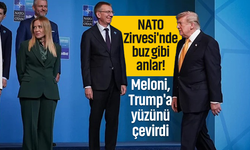 NATO Zirvesi'nde buz gibi anlar! Meloni, Trump'a yüzünü çevirdi