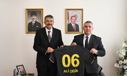 MKE Ankaragücü Başkanı İlhami Alparslan’dan Ankara’da İçişleri Bakanlığı'na ziyaret