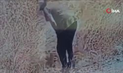 Otları çakmağıyla tutuşturduğu kameralara yansıdı!