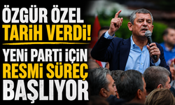 Özgür Özel tarih verdi! Yeni parti için resmi süreç başlıyor