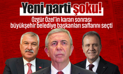 Yeni parti şoku! Özgür Özel’in kararı sonrası büyükşehir belediye başkanları saflarını seçti