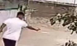 Önce yumruk attı, ardından kurşun yağdırdı! O anları kamerada