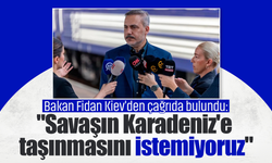 Bakan Fidan Kiev'den çağrı yaptı: Müzakere masasına dönülmeli
