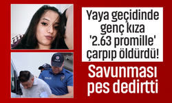 Yaya geçidinde genç kıza '2.63 promille' çarpıp öldürdü! Savunması pes dedirtti