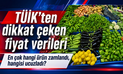 TÜİK'ten dikkat çeken fiyat verileri! En çok hangi ürün zamlandı, hangisi ucuzladı?