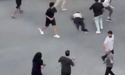 Meydan muharebesi gibi kavga! Suriyeli iki grup taşla sopayla birbirine girdi!