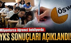 YKS sonuçları açıklandı!