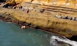 Uçurumdan denize atlayan 17 yaşındaki genç ağır yaralandı
