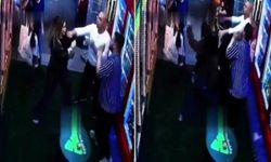 Genç kızlardan, kendilerini rahatsız eden yaşlı adama meydan dayağı!