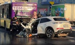Küçükçekmece'de 3 kişinin öldüğü feci kazanın görüntüleri ortaya çıktı