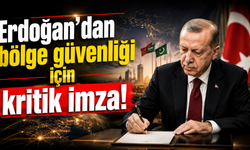 Erdoğan'dan bölge güvenliği için kritik imza!