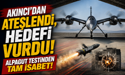 AKINCI'dan ateşlendi, hedefi vurdu! ALPAGUT testinden tam isabet
