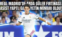Real Madrid’de Arda Güler fırtınası: Asist yaptı, galibiyetin mimarı oldu!