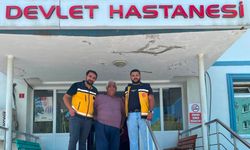 Sinop'ta ambulans çalışanlarının örnek davranışı