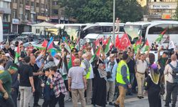 Srebrenitsa'dan Batı Şeria'ya giden "Filistin Konvoyu" Ankara'da