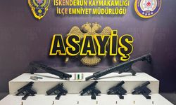 Ev ve araç kurşunlayan şahısların evlerinde yatakların arasından silah çıktı: 7 kişi gözaltına alındı