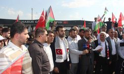 "Filistin Konvoyu"nun Irak'ta bekletilmesine büyük tepki