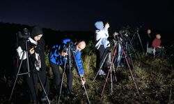 Bolu'da perseid meteor yağmuru heyecanı
