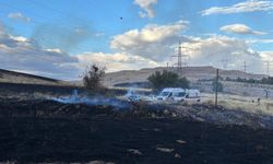 Sincan’da geniş alana yayılan yangın kontrol altına alındı