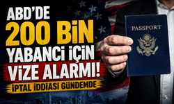 ABD’de 200 bin yabancı için vize alarmı! İptal iddiası gündemde